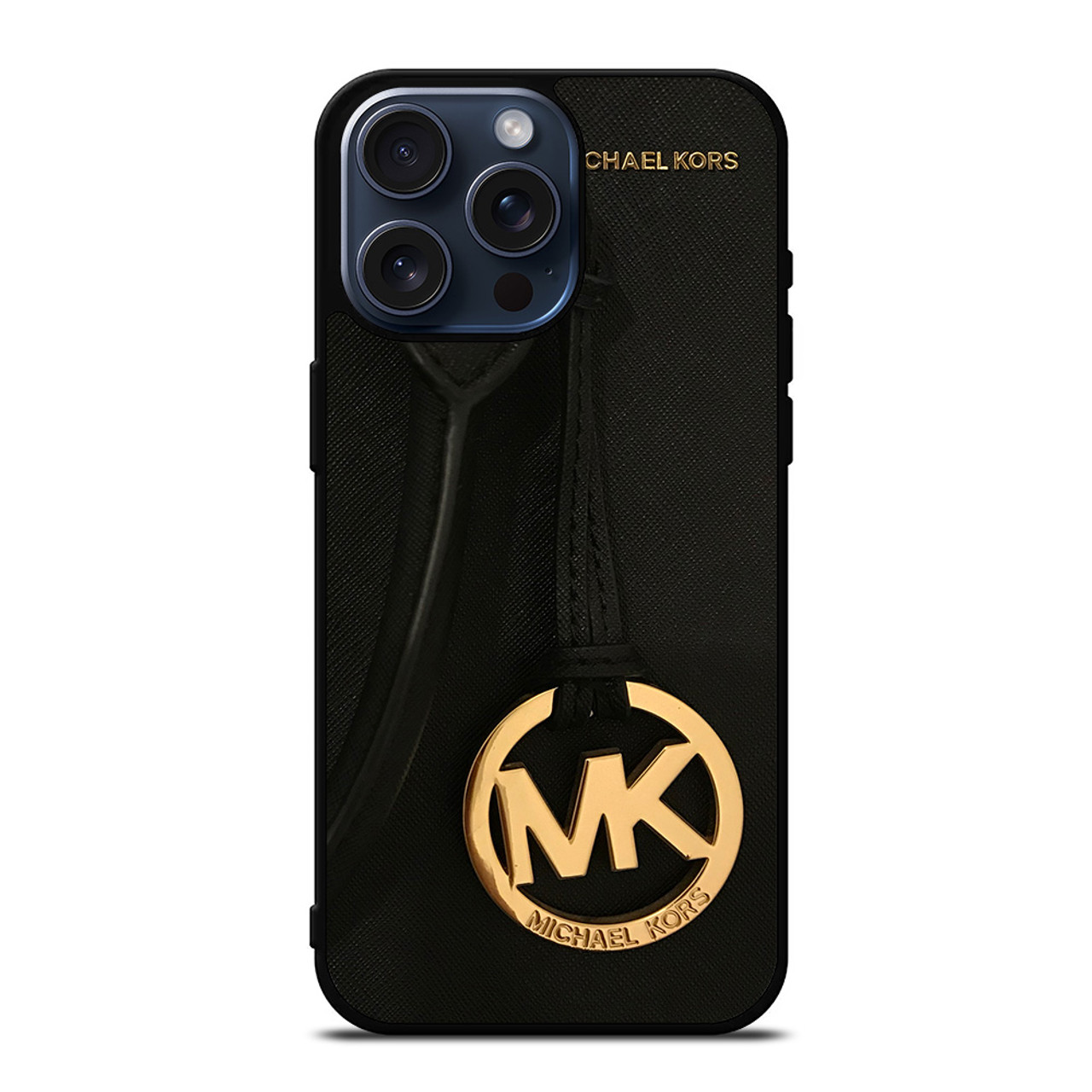 MICHAEL KORS LOGO BLACK iPhone 15 Pro Max Case Cover